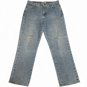Lee Women's Straight Leg Jeans in Classic Blue Size 12    SKU24